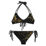 Gold Marmor Bikini