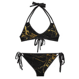 Gold Marmor Bikini