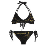 Gold Marmor Bikini