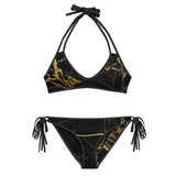 Gold Marmor Bikini