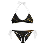 Gold Marmor Bikini