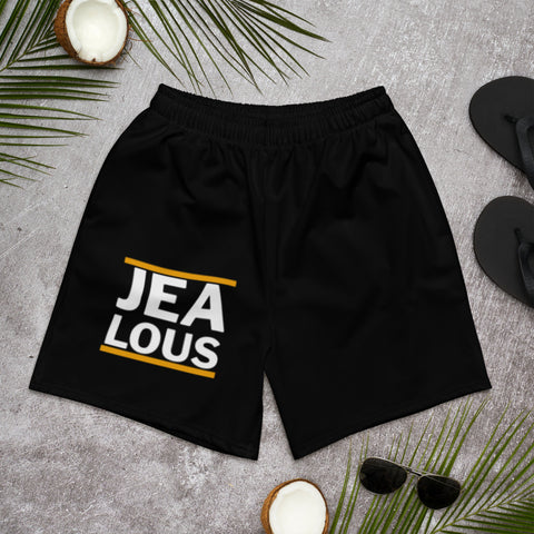 Men's Athletic Long Shorts All over Jealous