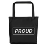 Tote bag Proud