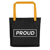 Tote bag Proud