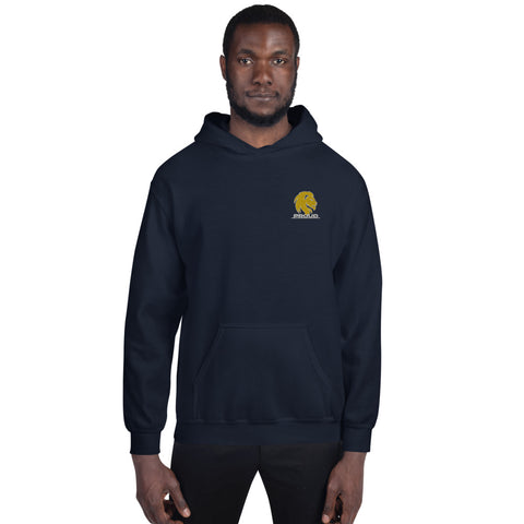 Unisex Hoodie Embroidery  Proud