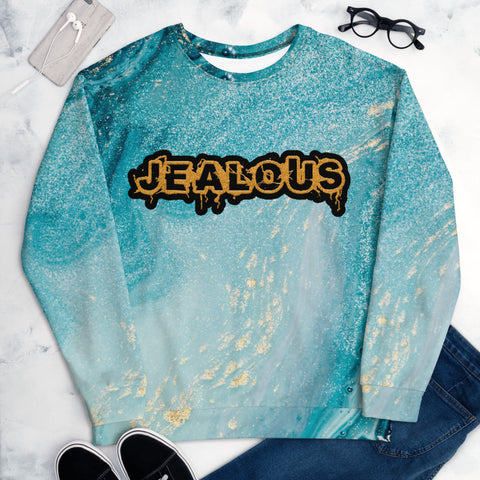 Unisex Sweatshirt All over Jealous