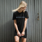 Organic cotton t-shirt dress Rollerskate