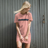 Organic cotton t-shirt dress Rollerskate