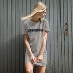 Organic cotton t-shirt dress Rollerskate