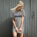 Organic cotton t-shirt dress Rollerskating