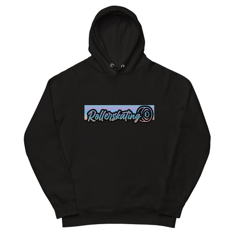 Organic Unisex pullover hoodie Rollerskating