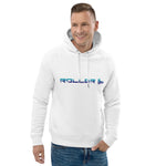 Organic Unisex pullover hoodie Roller + Backprint